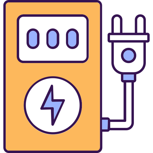 電圧計 Generic color lineal-color icon