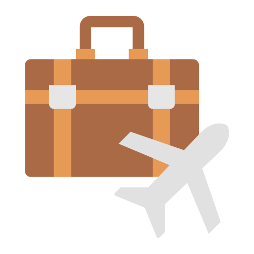 Business trip Generic color fill icon