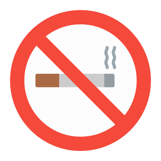 No smoke Generic color fill icon