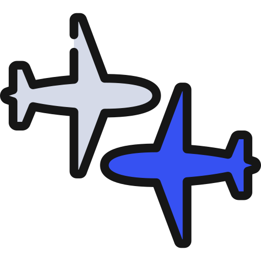 flugzeuge Juicy Fish Soft-fill icon