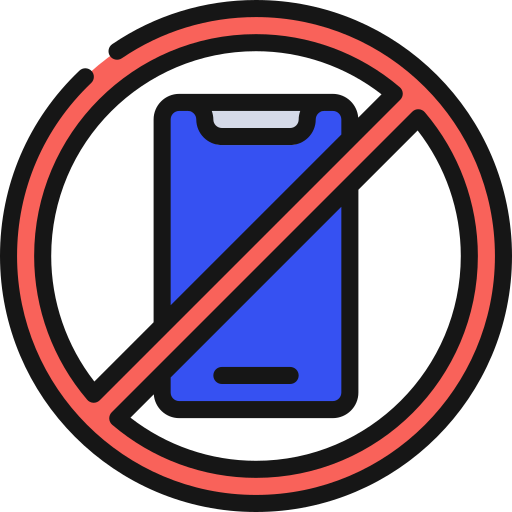 No phones Juicy Fish Soft-fill icon