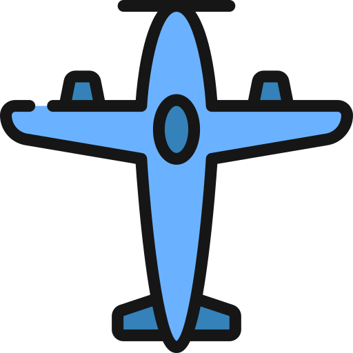 Airplane Juicy Fish Soft-fill icon