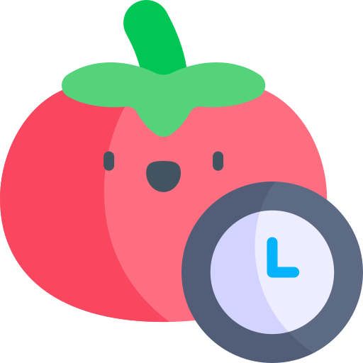 pomodoro-technik Kawaii Flat icon