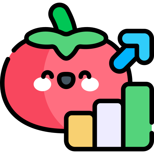 Productivity Kawaii Lineal color icon