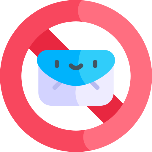 prohibido Kawaii Flat icono
