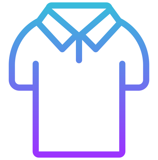 polo Generic gradient outline icono