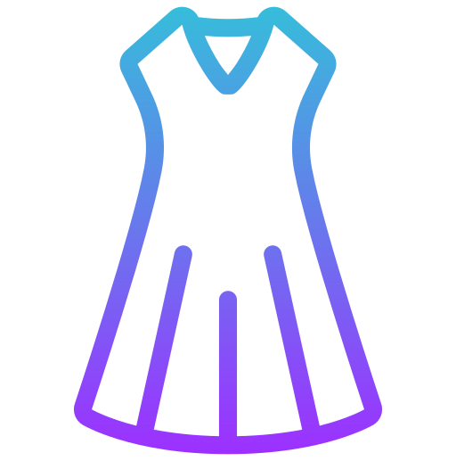 vestito Generic gradient outline icona