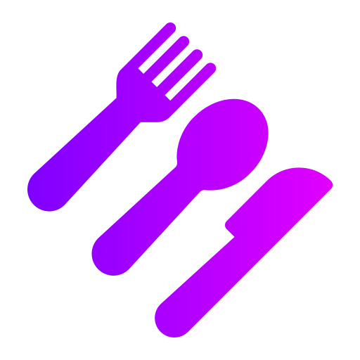 食器 Generic gradient fill icon