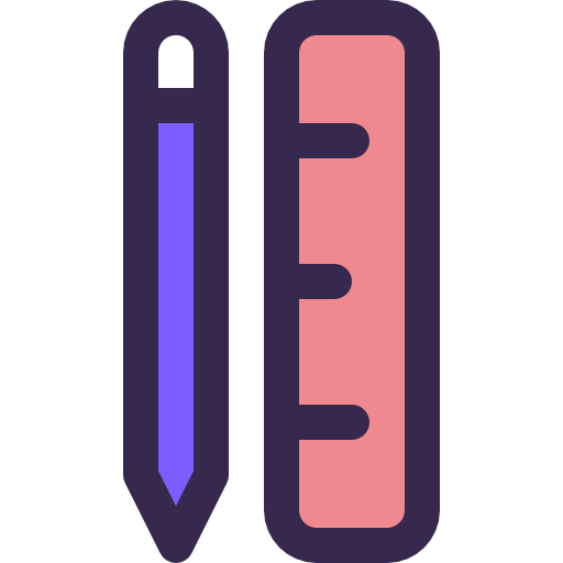 matita Justicon Lineal Color icona
