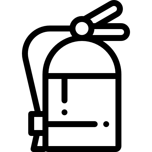 소화기 Detailed Rounded Lineal icon