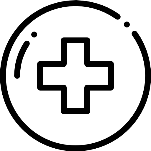 hôpital Detailed Rounded Lineal Icône