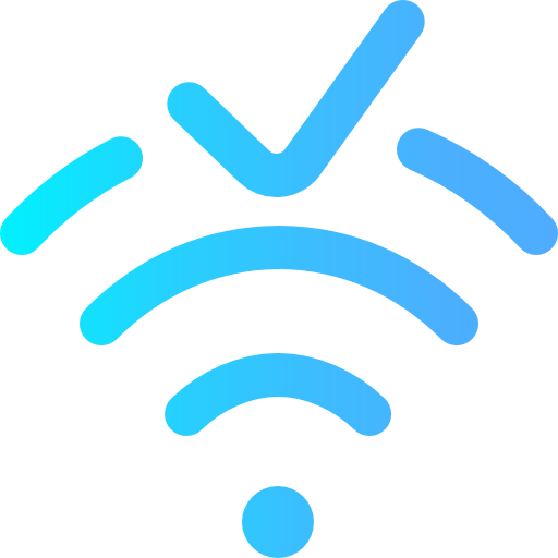 Wifi Super Basic Omission Gradient icon