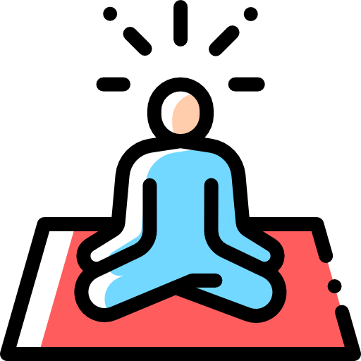 Yoga Detailed Rounded Color Omission icon