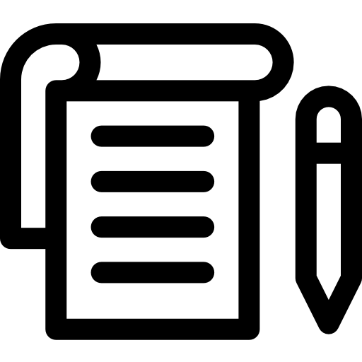 メモ帳 Basic Rounded Lineal icon