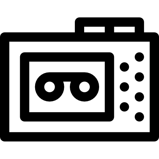 ディクタフォン Basic Rounded Lineal icon