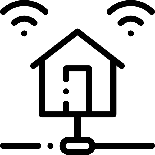 홈 오토메이션 Detailed Rounded Lineal icon