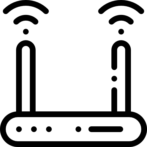 wifi Detailed Rounded Lineal icona