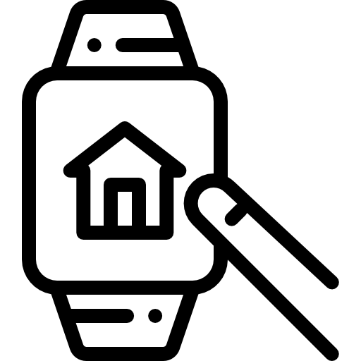 스마트 워치 Detailed Rounded Lineal icon