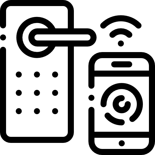 ロック Detailed Rounded Lineal icon