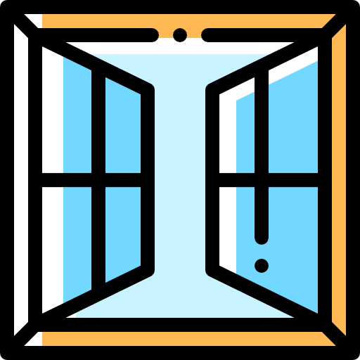 窓 Detailed Rounded Color Omission icon