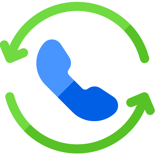 Telephone Basic Rounded Flat icon