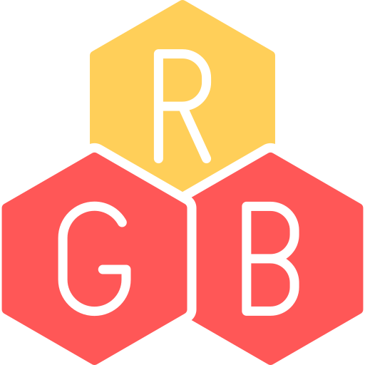 rgb Generic color fill Ícone