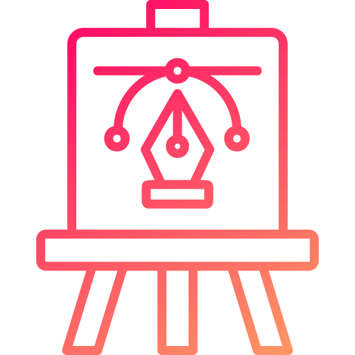 pen-gereedschap Generic gradient outline icoon