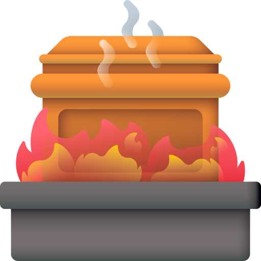 Crematorium 3D Color icon