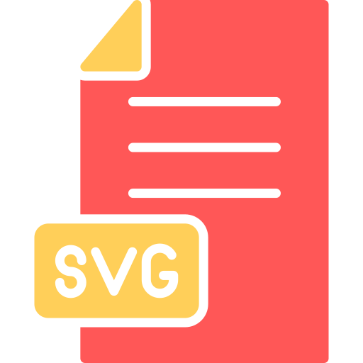 Svg file format Generic color fill icon