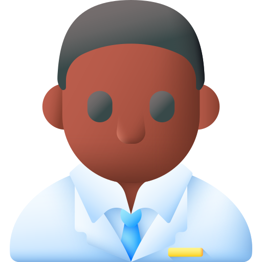 lekarz 3D Color ikona
