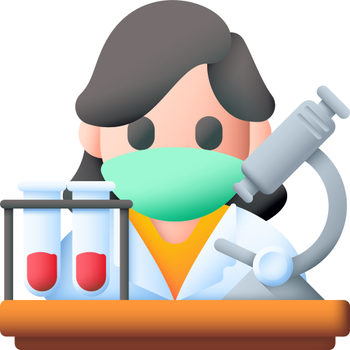 Medical research 3D Color icon