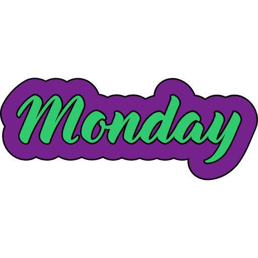 Monday Generic color lineal-color icon