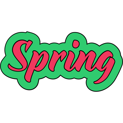 Spring Generic color lineal-color icon