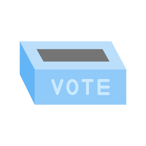 lokal wyborczy Generic color fill ikona