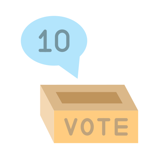 Votation Generic color fill icon