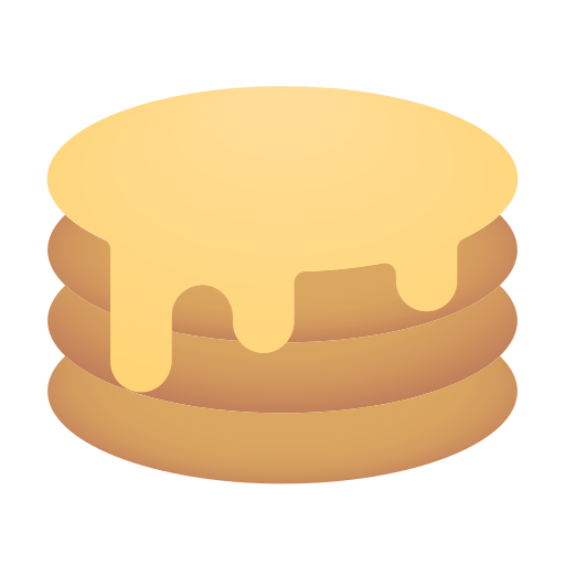Pancake Generic gradient fill icon