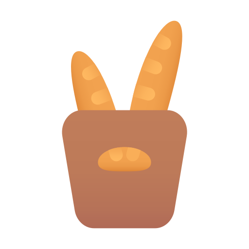 French bread Generic gradient fill icon