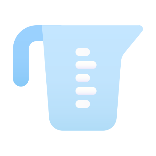 Измерительная чашка Generic gradient fill иконка