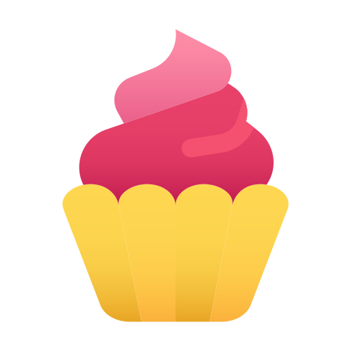 カップケーキ Generic gradient fill icon