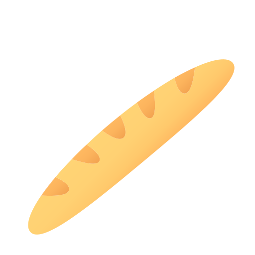 baguette Generic gradient fill Icône