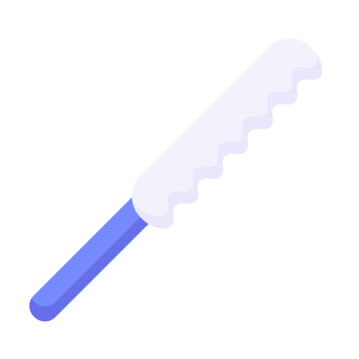 Bread knife Generic color fill icon