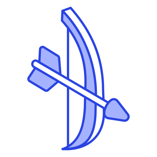弓と矢 Generic color lineal-color icon
