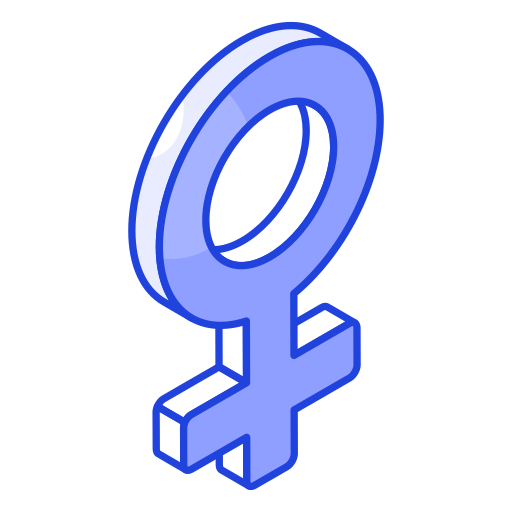 Female gender Generic color lineal-color icon
