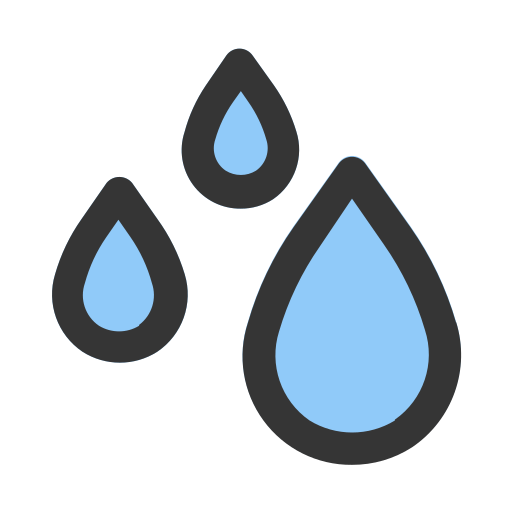 goccia di pioggia Generic color lineal-color icona