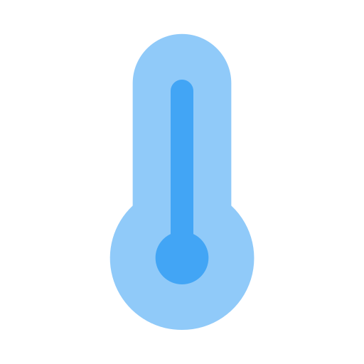 thermometer Generic color fill icon