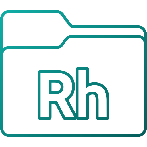 rh Generic gradient outline icono