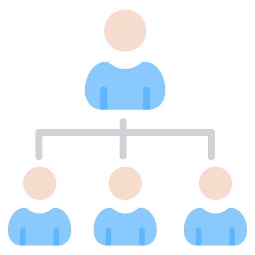 organisationsstruktur Generic color fill icon