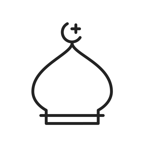 meczet Generic outline ikona