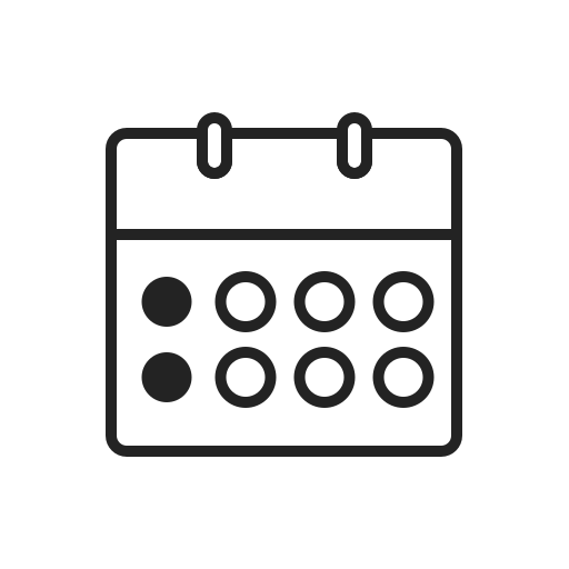 Date Generic outline icon