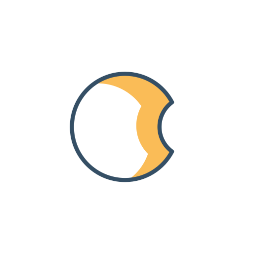 mond Generic outline icon